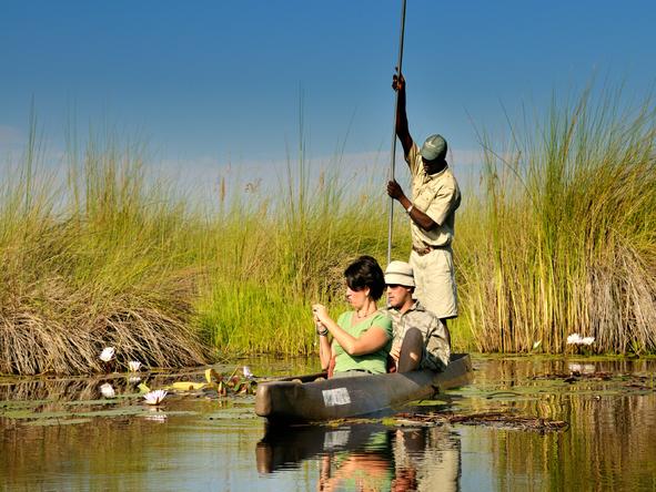 Footsteps Across the Delta - mokoro